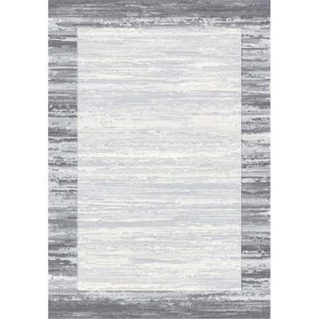 Eclipse Rugs, Grey - 6.7 X 9.6 In.